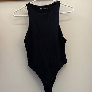 zara body suit halter